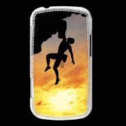 Coque Samsung Galaxy Trend Escalade au couché de soleil 10