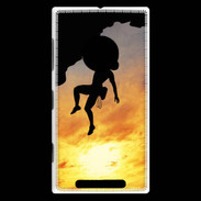 Coque Nokia Lumia 830 Escalade au couché de soleil 10