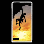 Coque Huawei Ascend G6 Escalade au couché de soleil 10