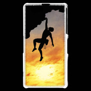 Coque Sony Xperia Z1 Compact Escalade au couché de soleil 10