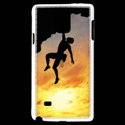 Coque Samsung Galaxy Note 4 Escalade au couché de soleil 10