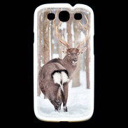 Coque Samsung Galaxy S3 Cerf vu de dos