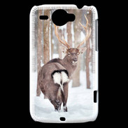 Coque HTC Wildfire G8 Cerf vu de dos