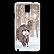 Coque Samsung Galaxy Note 3 Cerf vu de dos