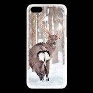 Coque iPhone 5C Cerf vu de dos