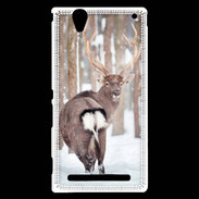 Coque Sony Xperia T2 Ultra Cerf vu de dos
