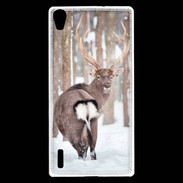 Coque Huawei Ascend P7 Cerf vu de dos