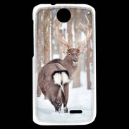 Coque HTC Desire 310 Cerf vu de dos