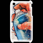 Coque iPhone 3G / 3GS Bombe graffiti