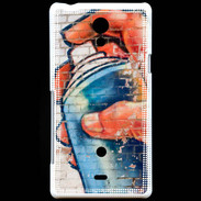 Coque Sony Xperia T Bombe graffiti