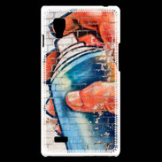 Coque LG Optimus L9 Bombe graffiti