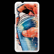 Coque HTC One Bombe graffiti