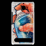 Coque Sony Xperia E1 Bombe graffiti