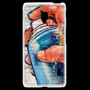 Coque LG F6 Bombe graffiti
