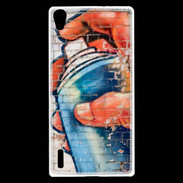 Coque Huawei Ascend P7 Bombe graffiti
