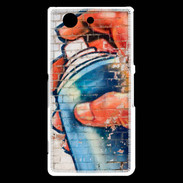 Coque Sony Xperia Z3 Compact Bombe graffiti