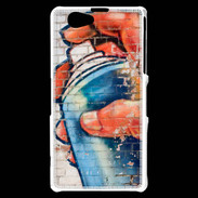 Coque Sony Xperia Z1 Compact Bombe graffiti