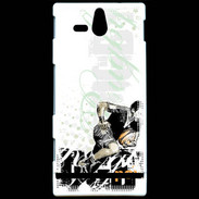 Coque Sony Xperia U Rugby Power