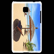 Coque LG Optimus L3 II Transats vue mer 2