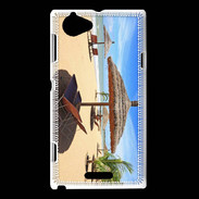 Coque Sony Xperia L Transats vue mer 2