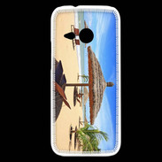 Coque HTC One Mini 2 Transats vue mer 2