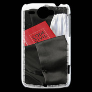 Coque HTC Wildfire G8 Robe d'avocat