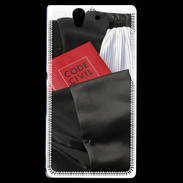 Coque Sony Xperia Z Robe d'avocat