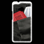 Coque HTC One Robe d'avocat