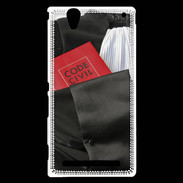 Coque Sony Xperia T2 Ultra Robe d'avocat