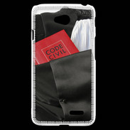 Coque LG L70 Robe d'avocat