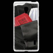 Coque LG F6 Robe d'avocat