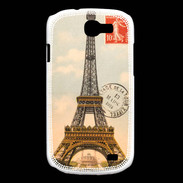 Coque Samsung Galaxy Express Vintage Tour Eiffel carte postale
