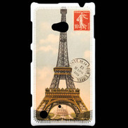 Coque Nokia Lumia 720 Vintage Tour Eiffel carte postale