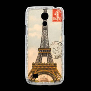 Coque Samsung Galaxy S4mini Vintage Tour Eiffel carte postale