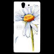 Coque Sony Xperia Z Fleurs en peinture 550