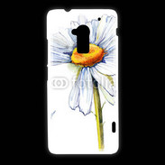 Coque HTC One Max Fleurs en peinture 550