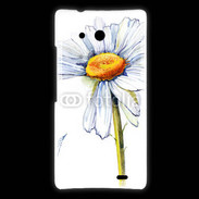 Coque Huawei Ascend Mate Fleurs en peinture 550