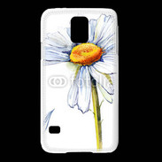 Coque Samsung Galaxy S5 Fleurs en peinture 550