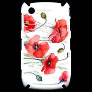 Coque Blackberry 8520 Fleurs en peinture 250