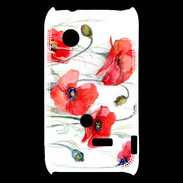 Coque Sony Xperia Typo Fleurs en peinture 250