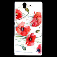 Coque Sony Xperia Z Fleurs en peinture 250