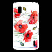 Coque LG Nexus 4 Fleurs en peinture 250