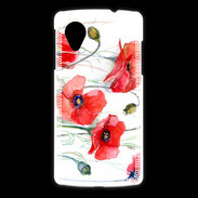 Coque LG Nexus 5 Fleurs en peinture 250