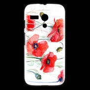 Coque Motorola G Fleurs en peinture 250
