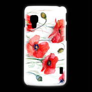 Coque LG L5 2 Fleurs en peinture 250