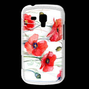 Coque Samsung Galaxy Trend Fleurs en peinture 250