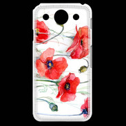 Coque LG G Pro Fleurs en peinture 250