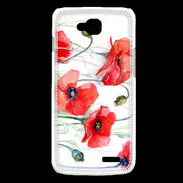 Coque LG L90 Fleurs en peinture 250