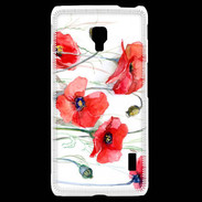 Coque LG F6 Fleurs en peinture 250