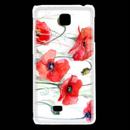 Coque LG F5 Fleurs en peinture 250